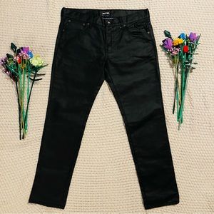 34/32 IMKing Black Wax Jeans - Black